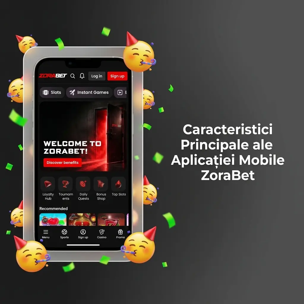 Caracteristici principale ZoraBet: bonus 500%, PWA, plăți locale, sloturi, pariuri live și cazino în România 2026
