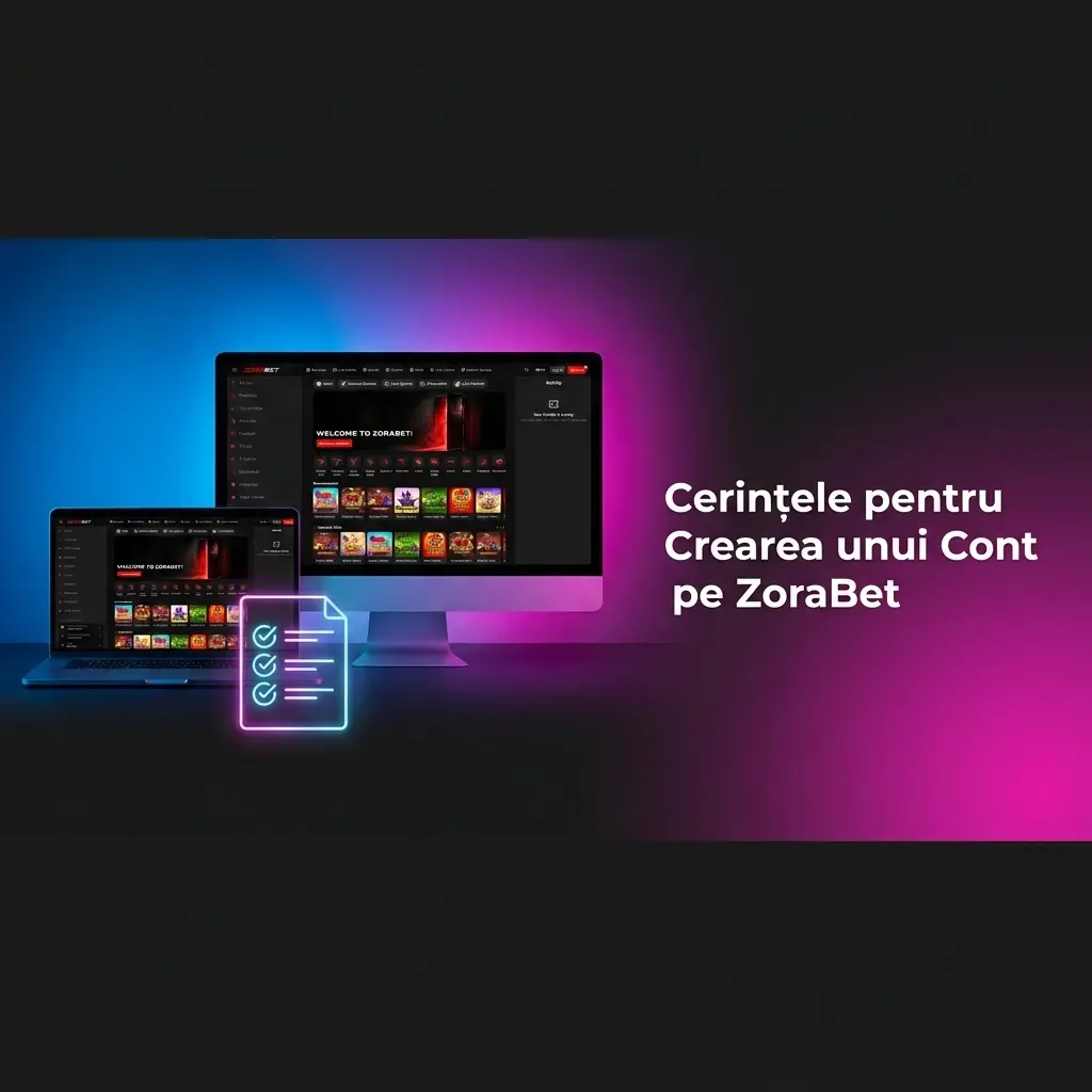 Cerințe pentru crearea unui cont ZoraBet: vârstă minimă 18 ani, date reale și un singur cont per utilizator