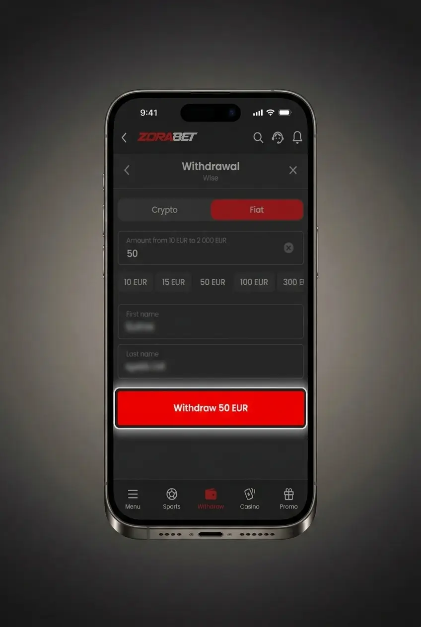 Ghid retragere câștiguri ZoraBet pe mobil, disponibil 24/7, minim 50 RON, cu verificare KYC obligatorie