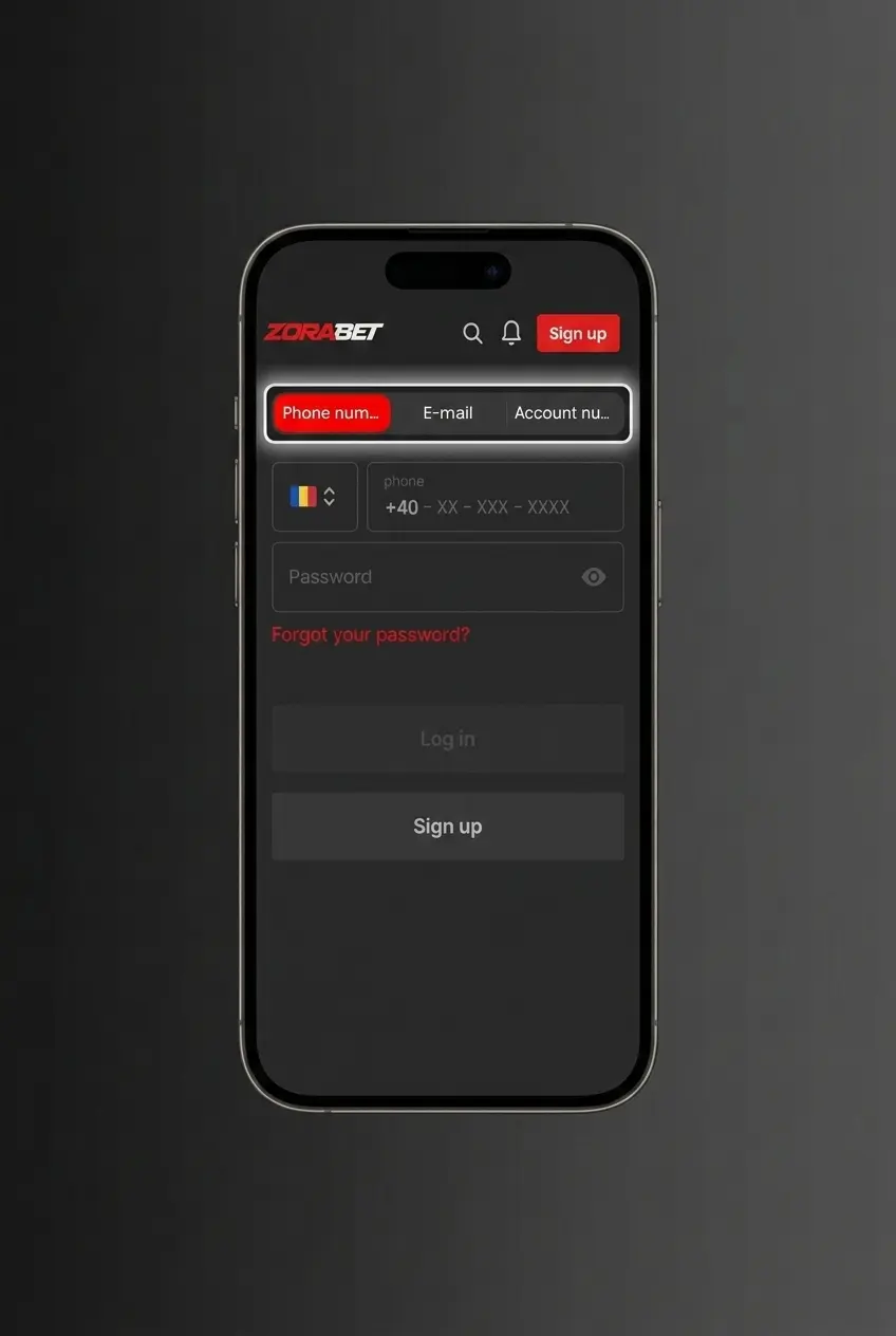 Ghid autentificare cont ZoraBet pe aplicația mobilă PWA sau browser, pași simpli și rapizi