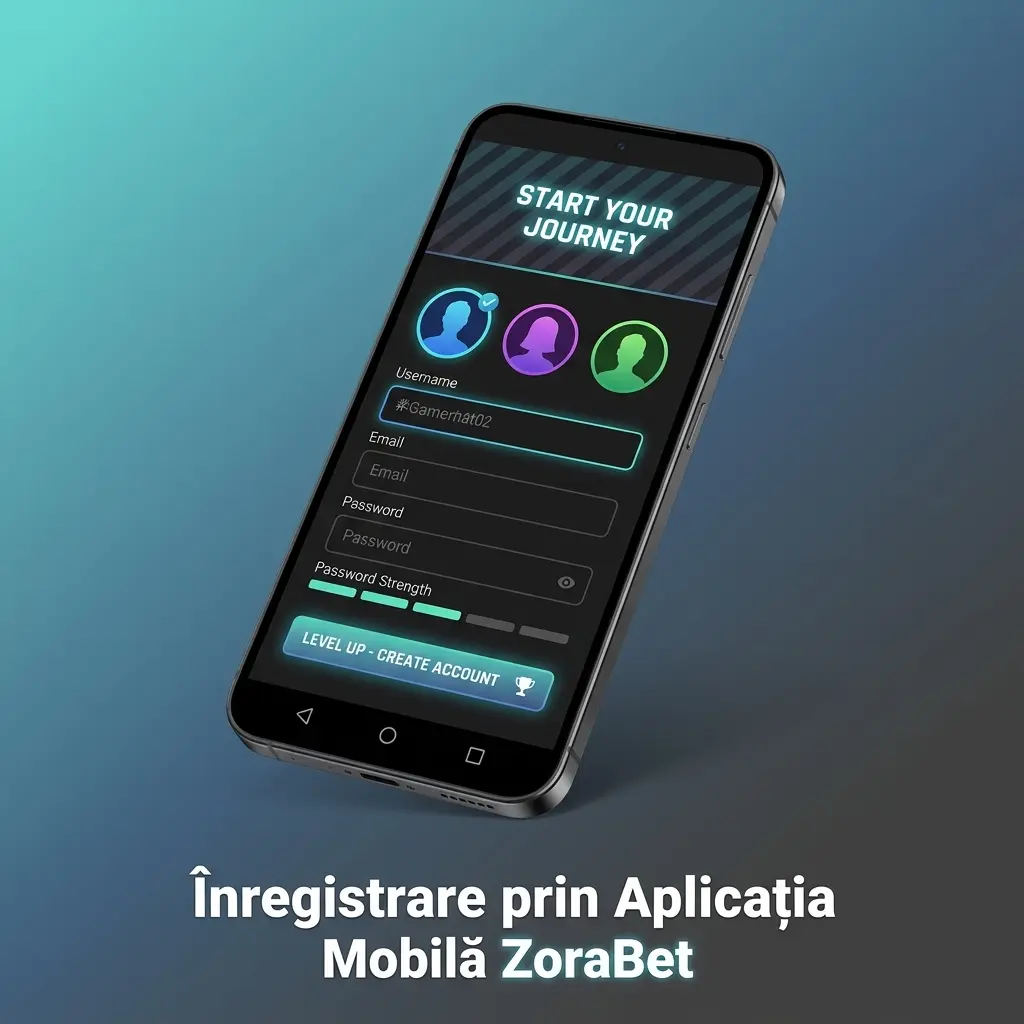 Înregistrare cont ZoraBet prin aplicația mobilă PWA pe Android și iOS