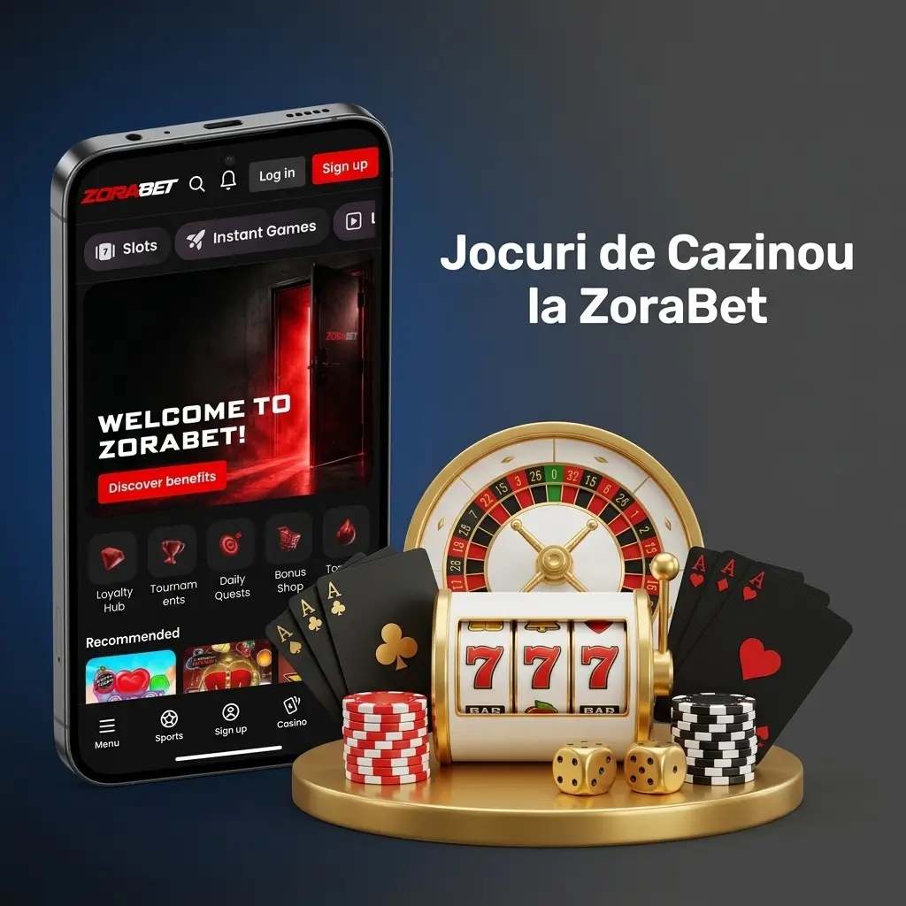 Jocuri de cazinou ZoraBet: sloturi, ruletă, blackjack, baccarat, poker video și cazinou live cu dealeri reali