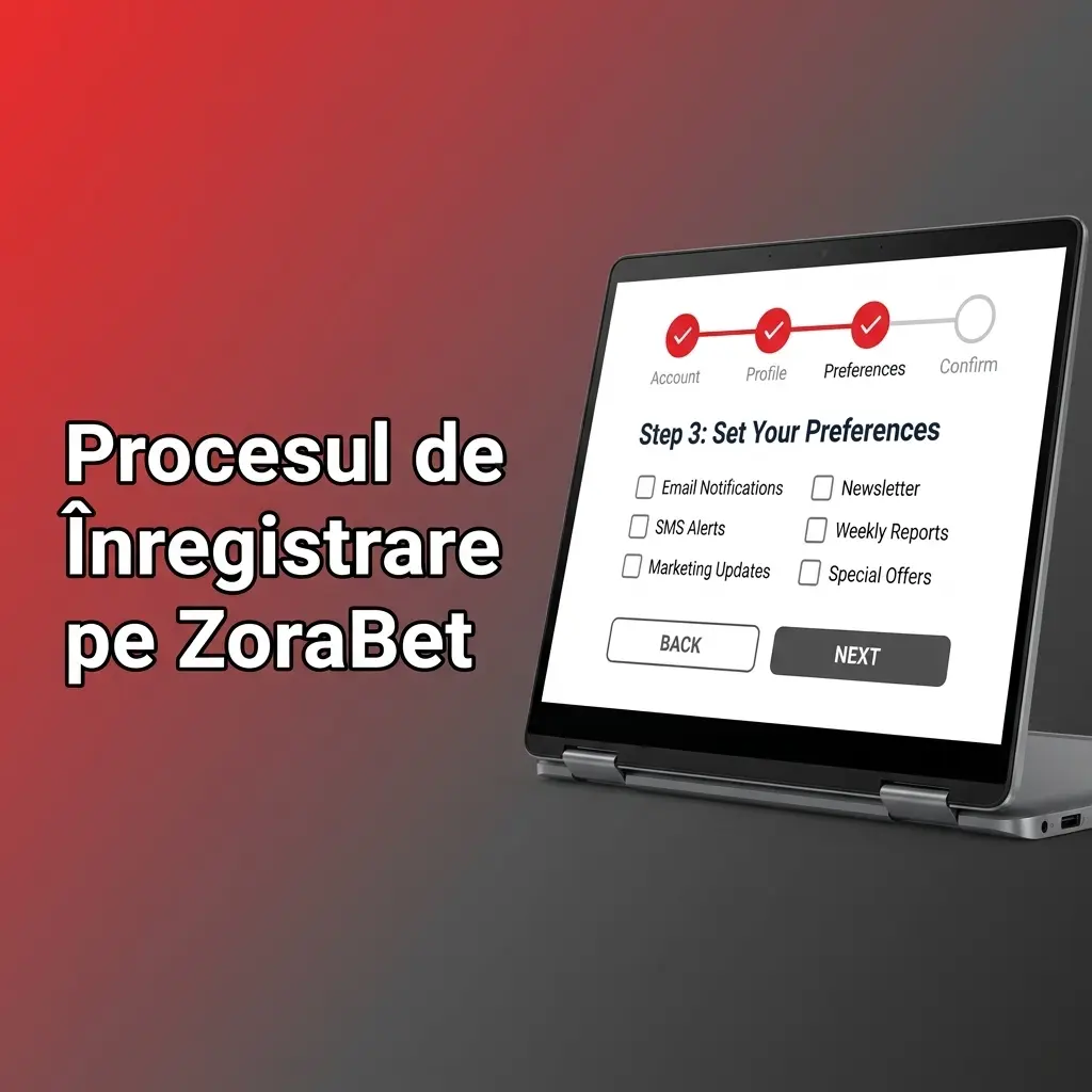 Pași de înregistrare pe ZoraBet pentru bonus bun venit 500% până la 15.700 RON